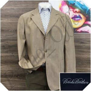 VINTAGE BROOKS BROTHERS Mens Blazer Sport Coat Casual Jacket‎ Size 44R Wool Suit